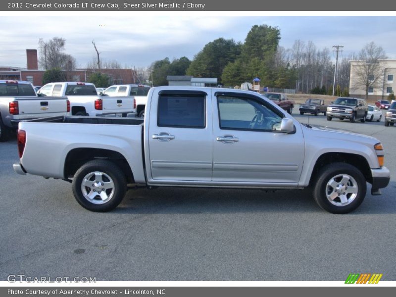 Sheer Silver Metallic / Ebony 2012 Chevrolet Colorado LT Crew Cab
