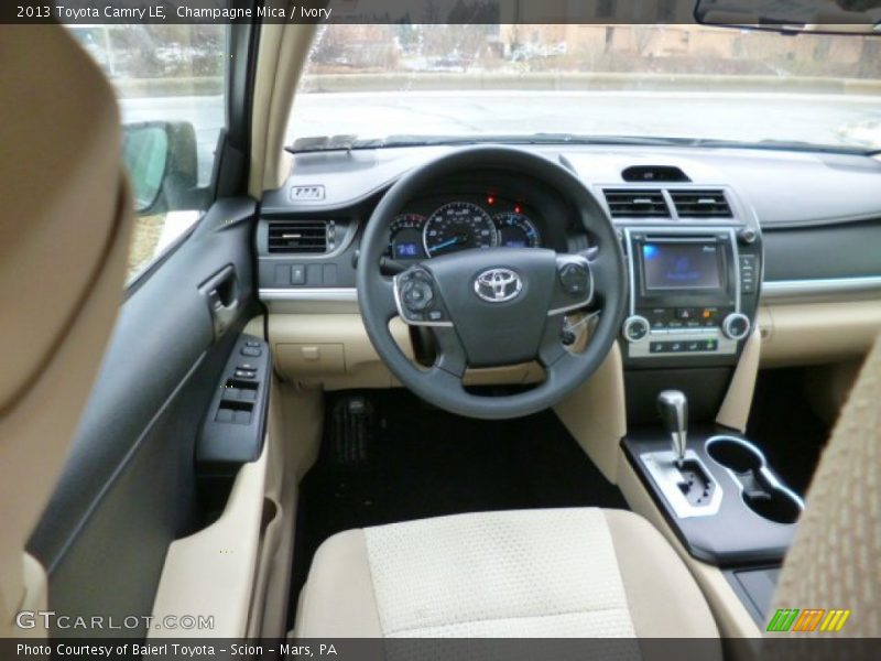 Champagne Mica / Ivory 2013 Toyota Camry LE
