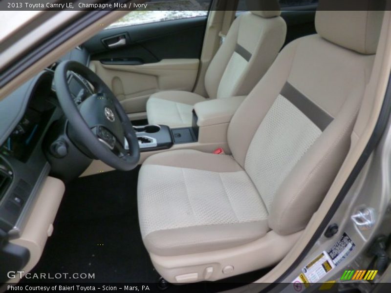 Champagne Mica / Ivory 2013 Toyota Camry LE