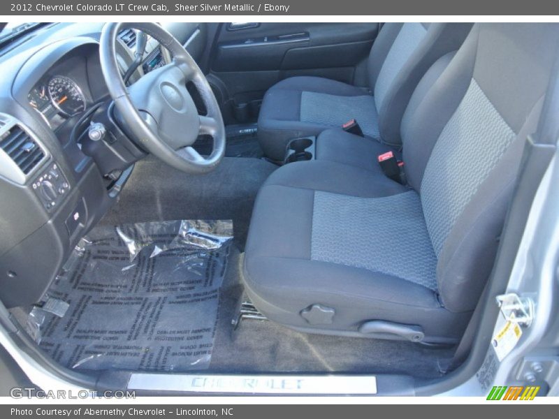 Sheer Silver Metallic / Ebony 2012 Chevrolet Colorado LT Crew Cab
