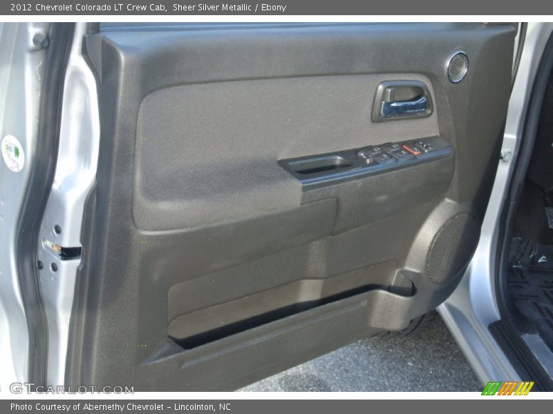 Sheer Silver Metallic / Ebony 2012 Chevrolet Colorado LT Crew Cab