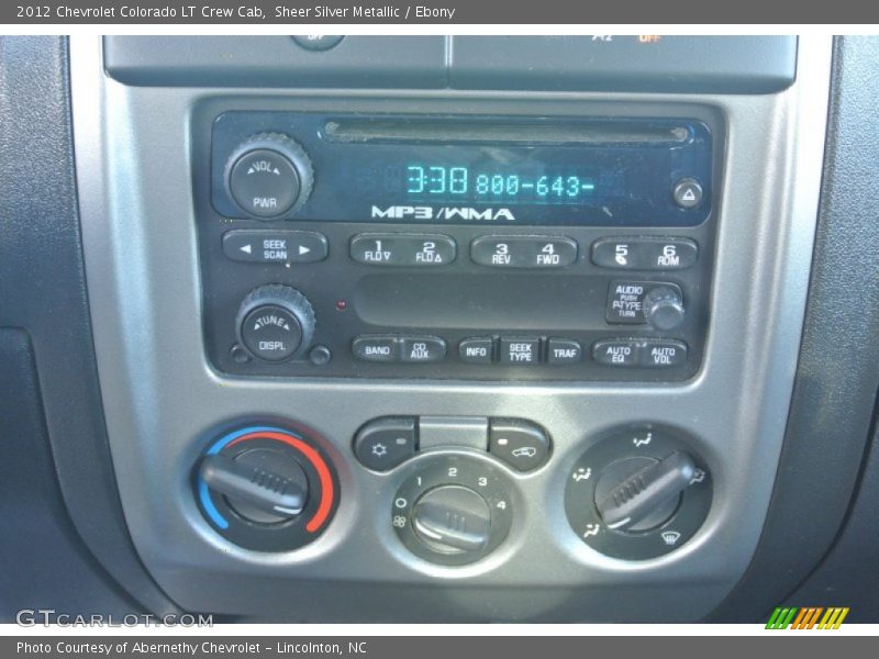 Sheer Silver Metallic / Ebony 2012 Chevrolet Colorado LT Crew Cab