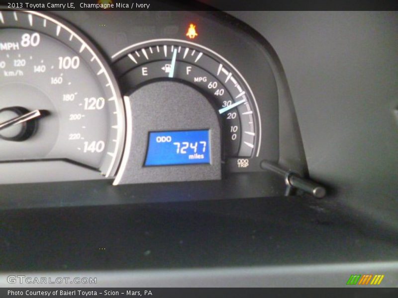 Champagne Mica / Ivory 2013 Toyota Camry LE