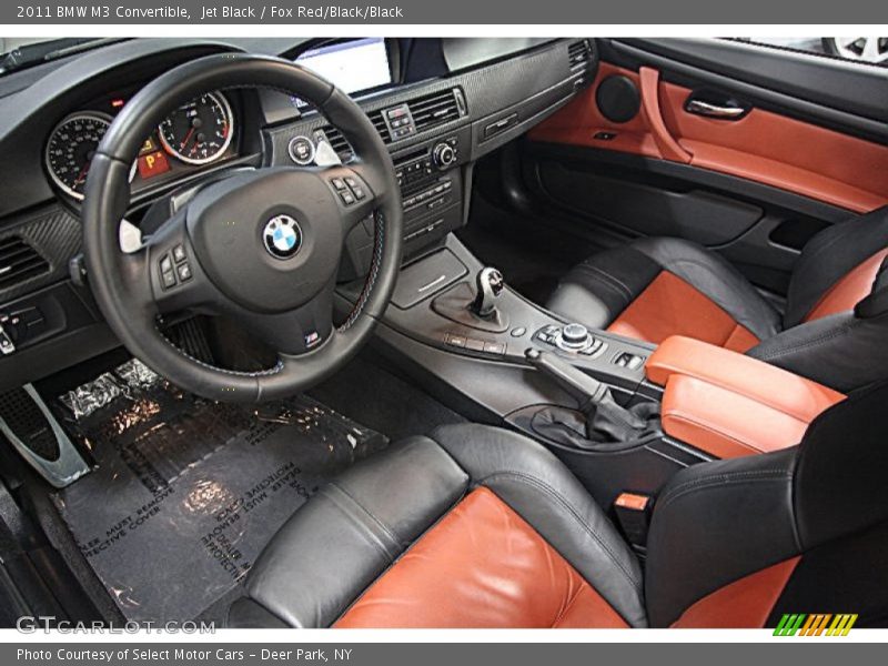 Fox Red/Black/Black Interior - 2011 M3 Convertible 