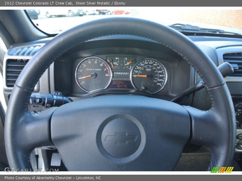 Sheer Silver Metallic / Ebony 2012 Chevrolet Colorado LT Crew Cab