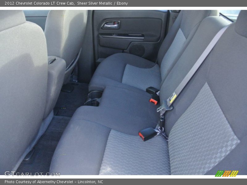 Sheer Silver Metallic / Ebony 2012 Chevrolet Colorado LT Crew Cab