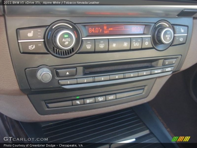 Alpine White / Tobacco Nevada Leather 2011 BMW X5 xDrive 35i