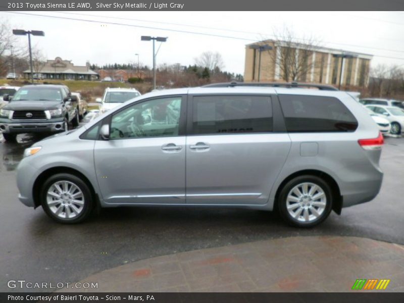  2013 Sienna LE AWD Silver Sky Metallic