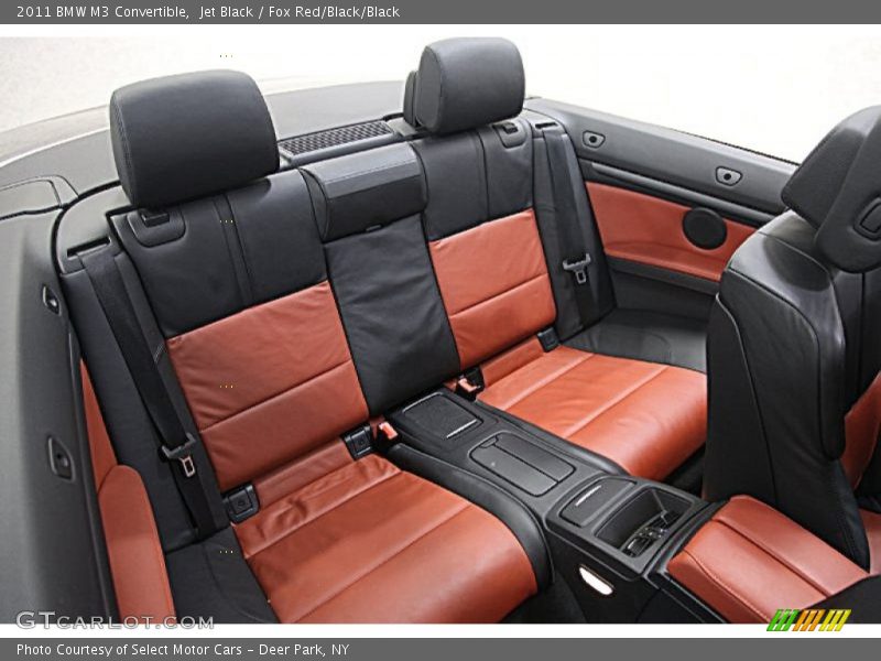Rear Seat of 2011 M3 Convertible