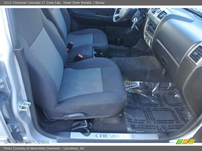 Sheer Silver Metallic / Ebony 2012 Chevrolet Colorado LT Crew Cab