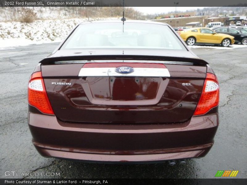 Cinnamon Metallic / Camel 2012 Ford Fusion SEL