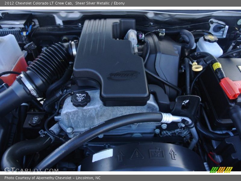 Sheer Silver Metallic / Ebony 2012 Chevrolet Colorado LT Crew Cab