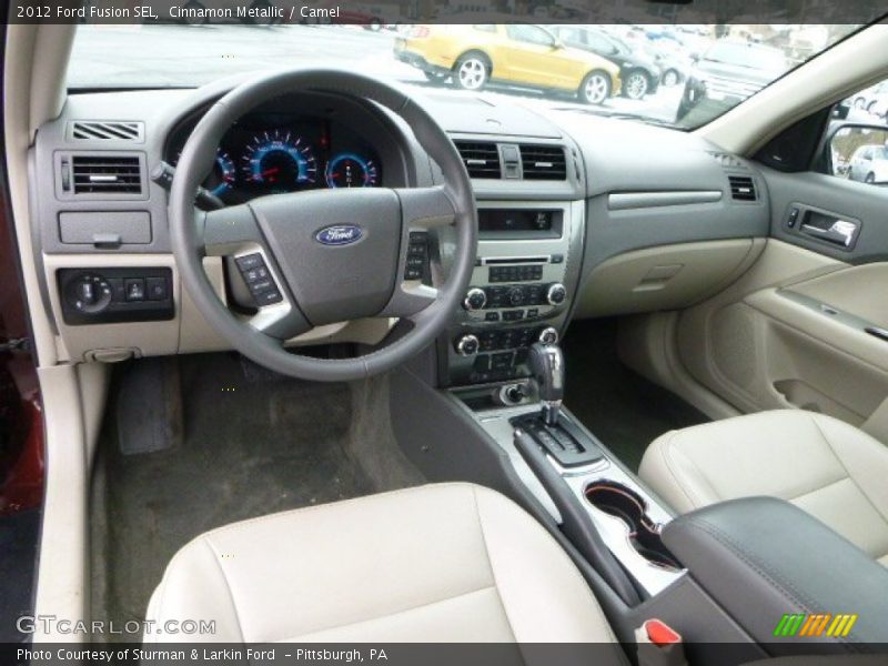 Cinnamon Metallic / Camel 2012 Ford Fusion SEL