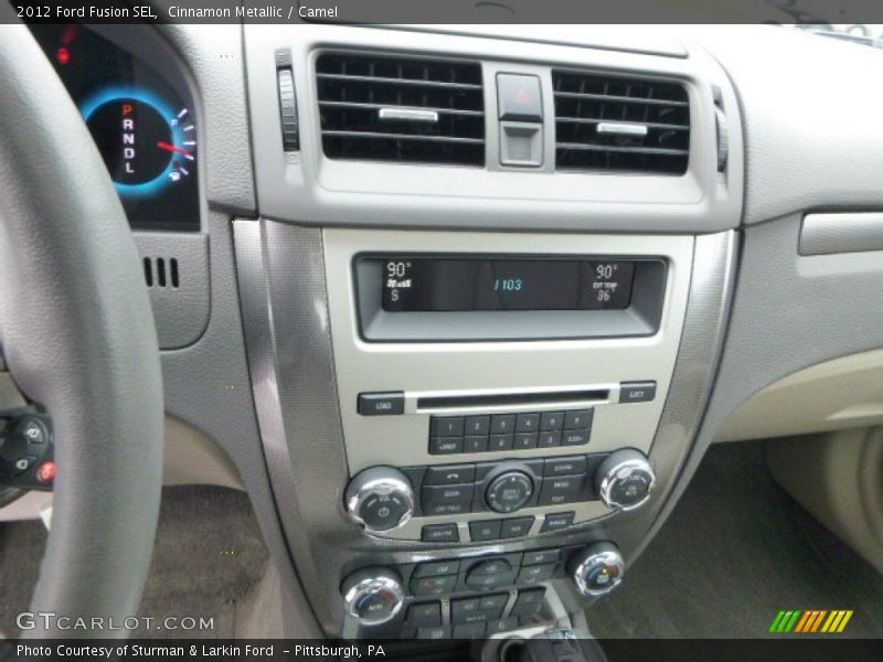 Cinnamon Metallic / Camel 2012 Ford Fusion SEL