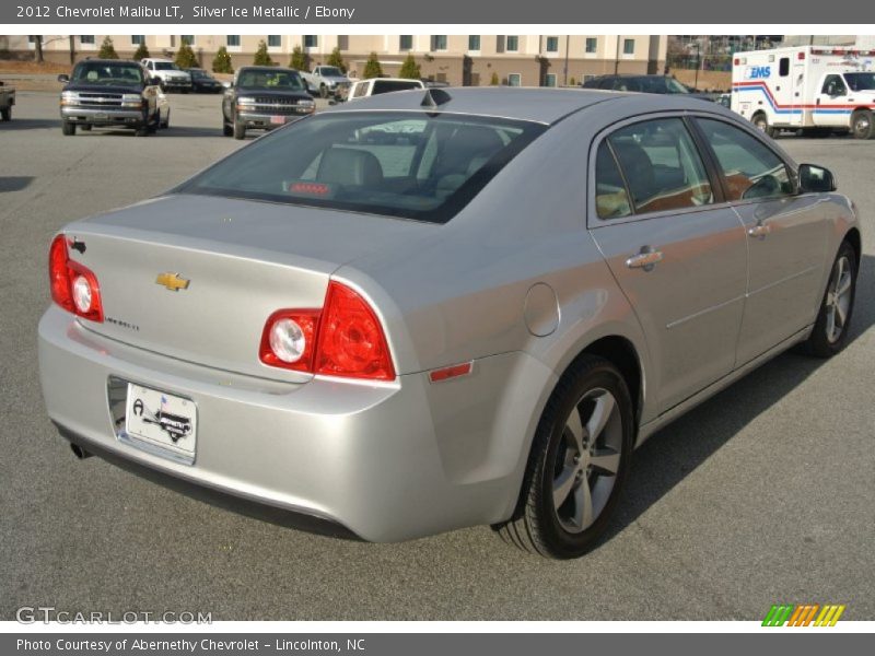 Silver Ice Metallic / Ebony 2012 Chevrolet Malibu LT
