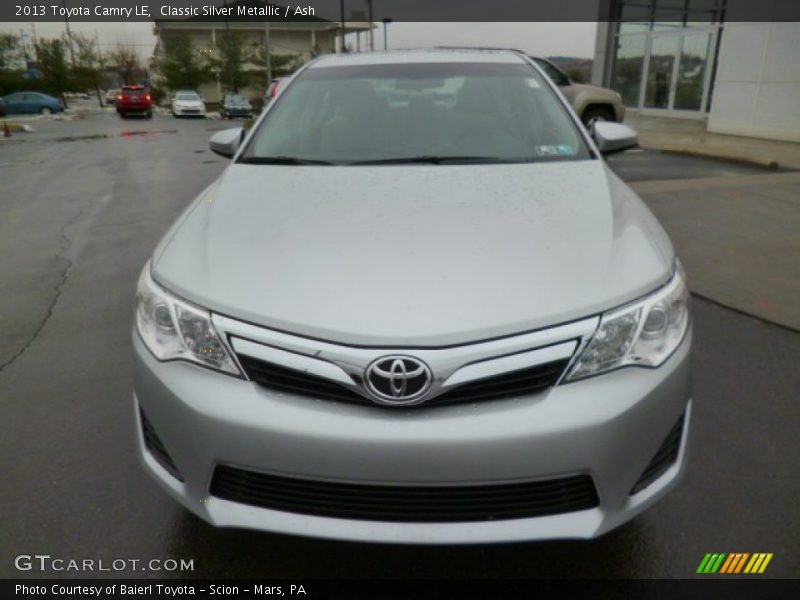 Classic Silver Metallic / Ash 2013 Toyota Camry LE