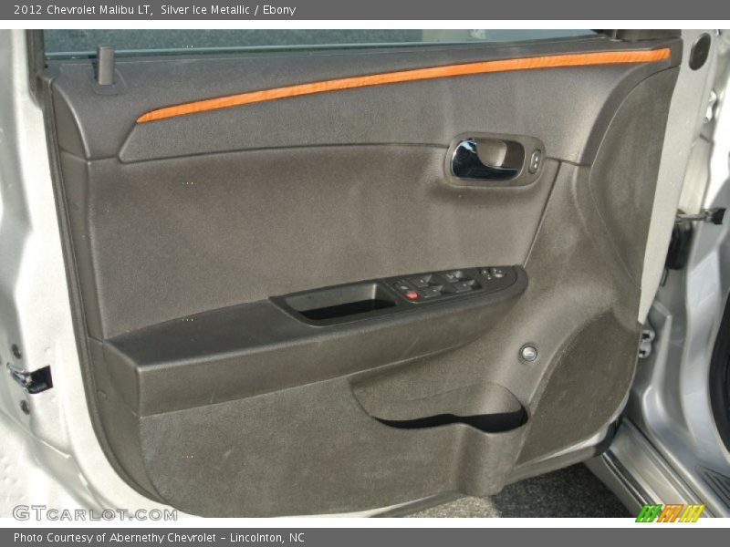 Silver Ice Metallic / Ebony 2012 Chevrolet Malibu LT