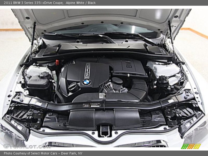 Alpine White / Black 2011 BMW 3 Series 335i xDrive Coupe