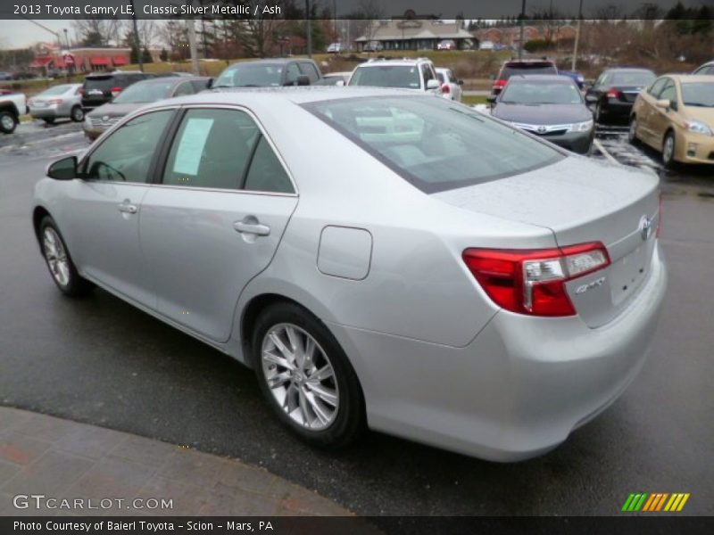 Classic Silver Metallic / Ash 2013 Toyota Camry LE