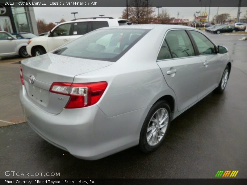 Classic Silver Metallic / Ash 2013 Toyota Camry LE