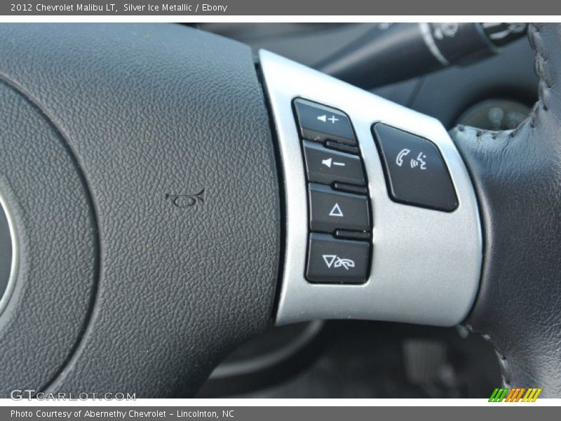 Silver Ice Metallic / Ebony 2012 Chevrolet Malibu LT