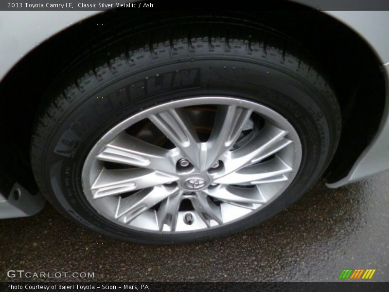 Classic Silver Metallic / Ash 2013 Toyota Camry LE