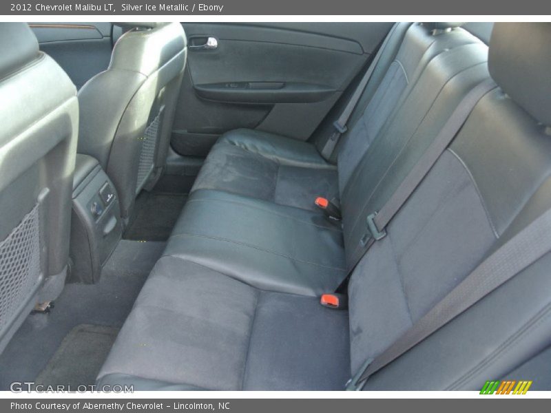 Silver Ice Metallic / Ebony 2012 Chevrolet Malibu LT