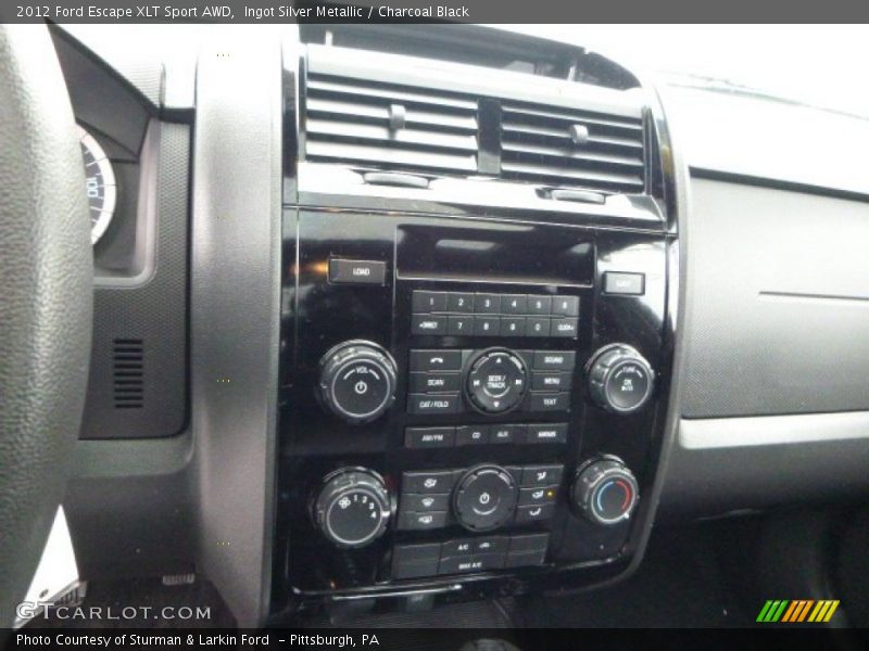 Ingot Silver Metallic / Charcoal Black 2012 Ford Escape XLT Sport AWD