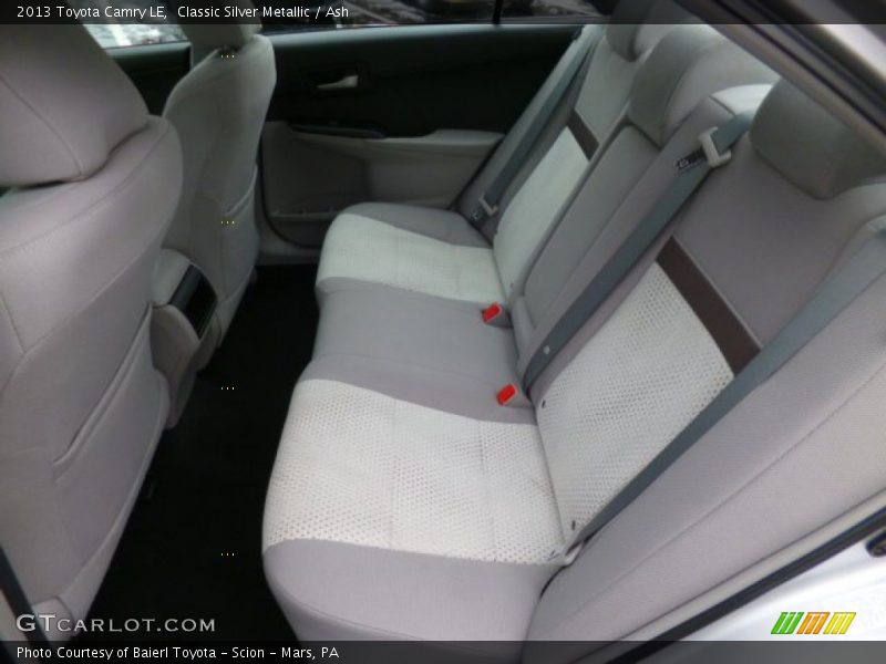 Classic Silver Metallic / Ash 2013 Toyota Camry LE
