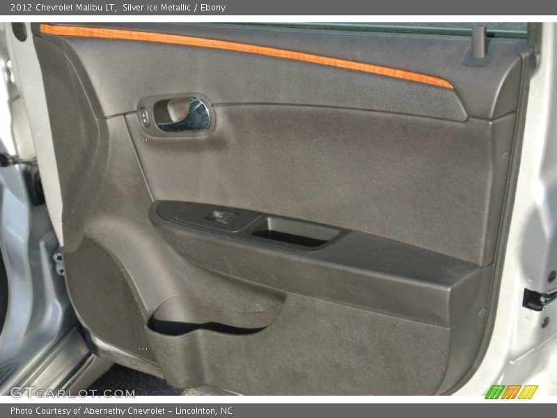 Silver Ice Metallic / Ebony 2012 Chevrolet Malibu LT