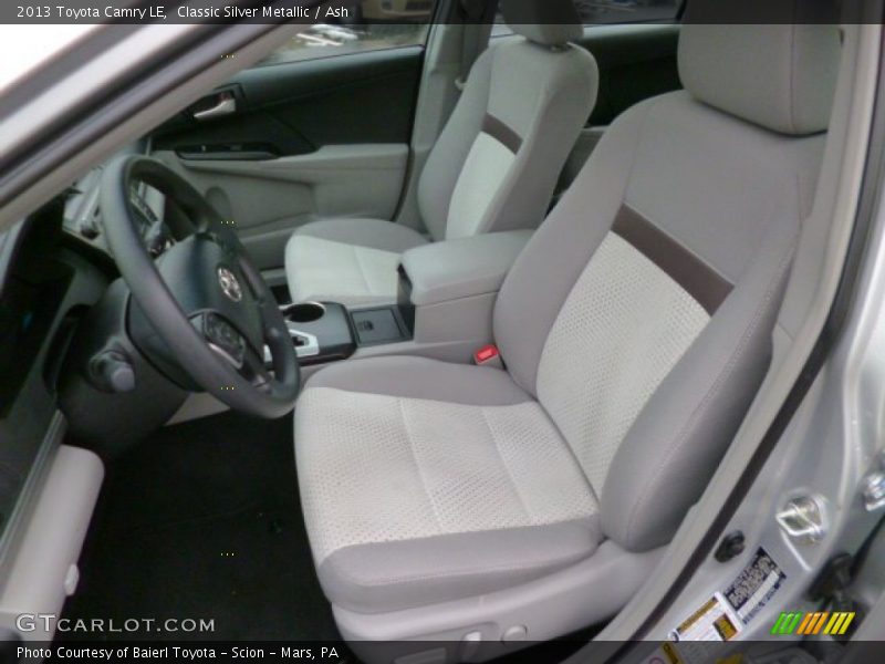 Classic Silver Metallic / Ash 2013 Toyota Camry LE