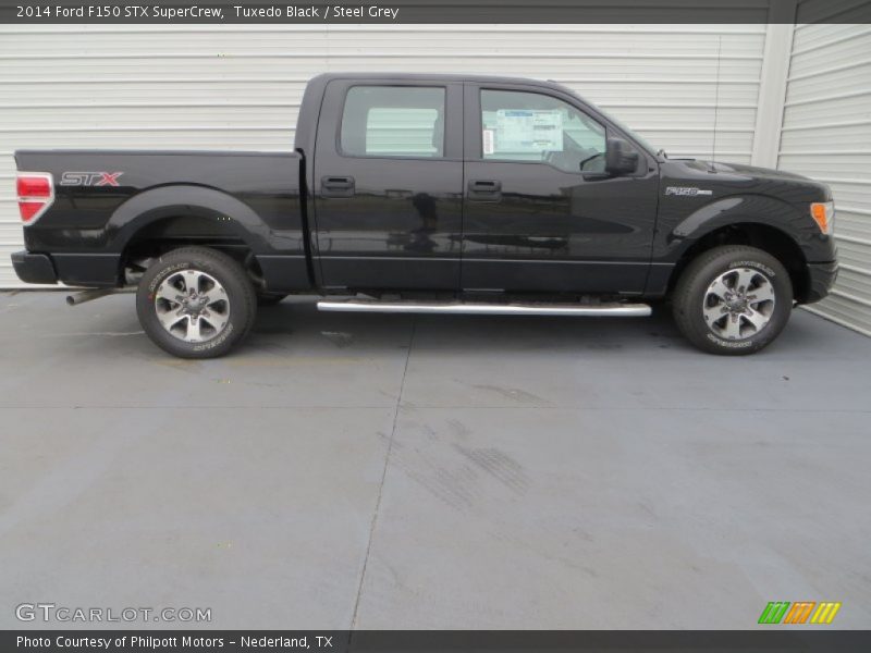 Tuxedo Black / Steel Grey 2014 Ford F150 STX SuperCrew
