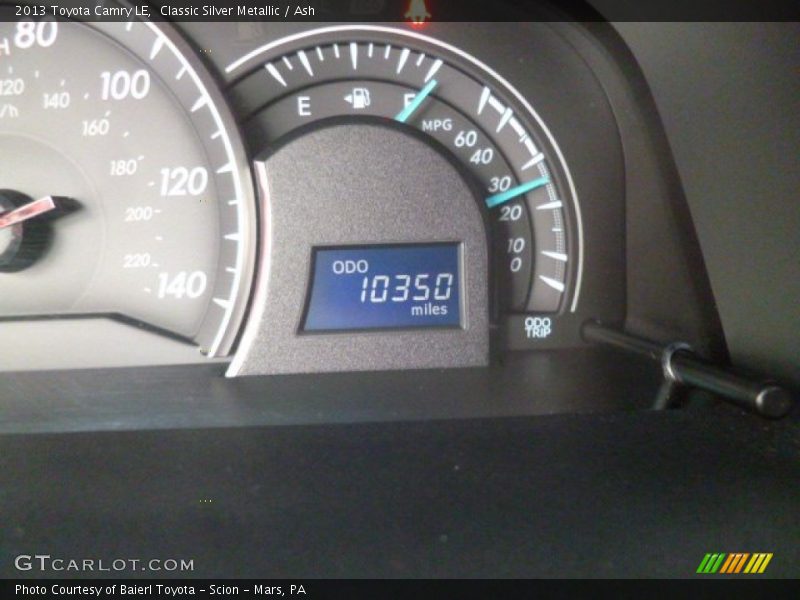 Classic Silver Metallic / Ash 2013 Toyota Camry LE