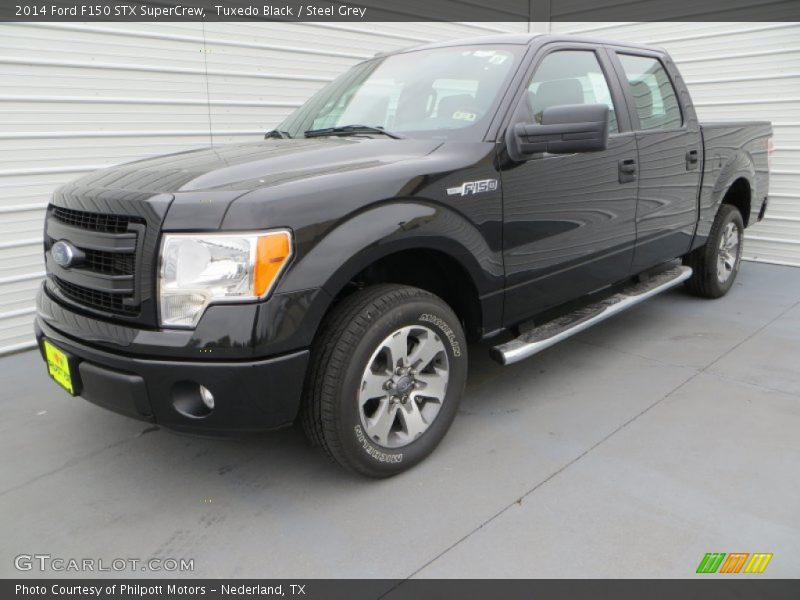 Tuxedo Black / Steel Grey 2014 Ford F150 STX SuperCrew