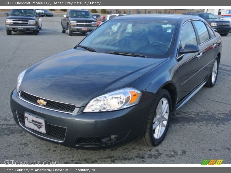Ashen Gray Metallic / Ebony 2013 Chevrolet Impala LTZ