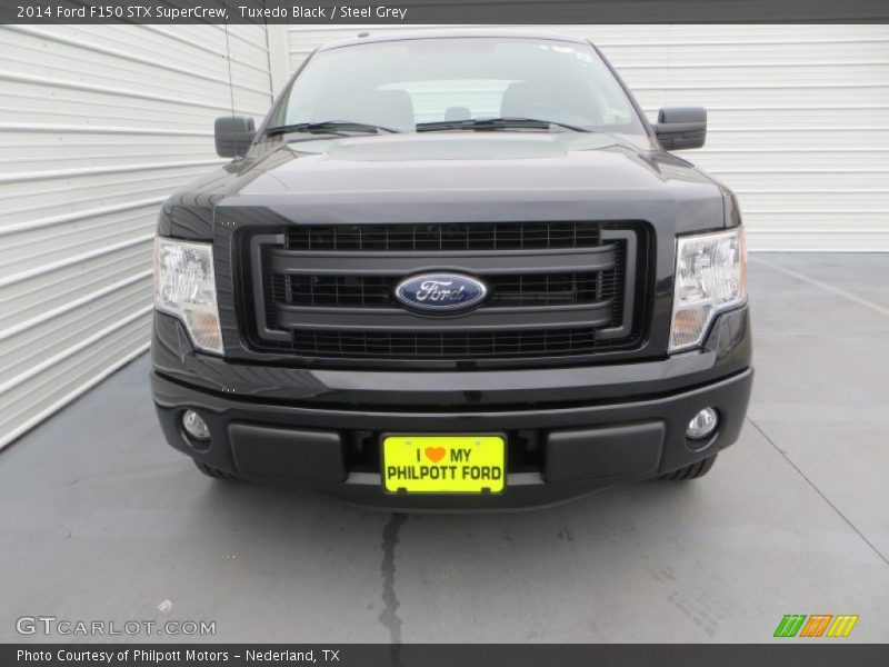 Tuxedo Black / Steel Grey 2014 Ford F150 STX SuperCrew