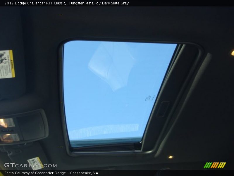 Tungsten Metallic / Dark Slate Gray 2012 Dodge Challenger R/T Classic
