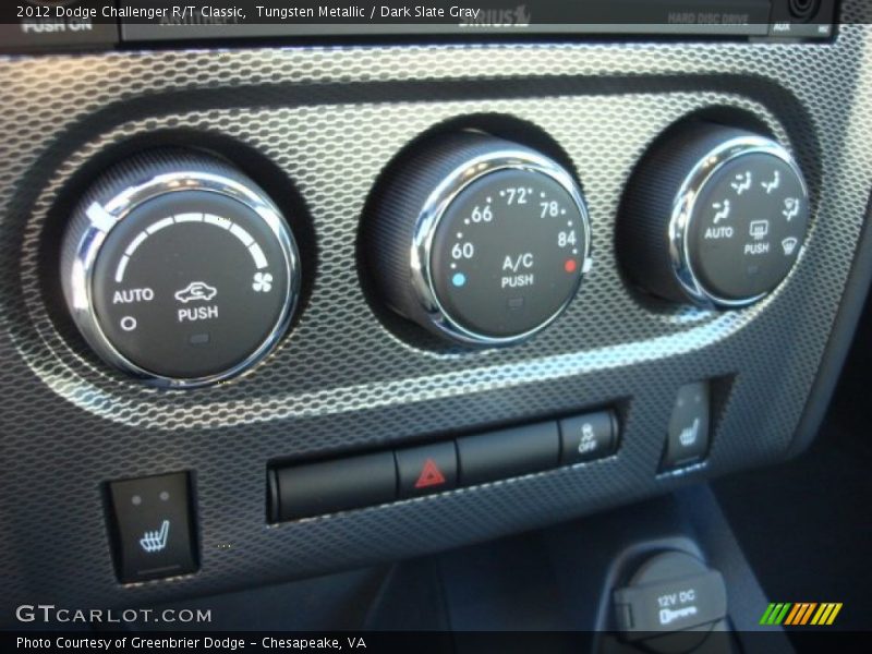 Tungsten Metallic / Dark Slate Gray 2012 Dodge Challenger R/T Classic
