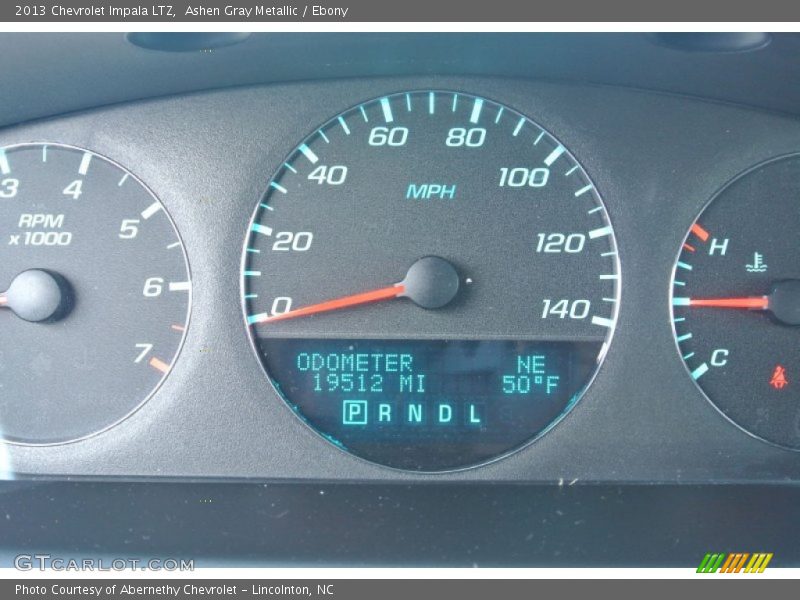 Ashen Gray Metallic / Ebony 2013 Chevrolet Impala LTZ