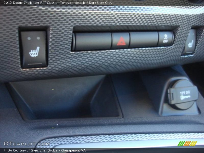 Tungsten Metallic / Dark Slate Gray 2012 Dodge Challenger R/T Classic