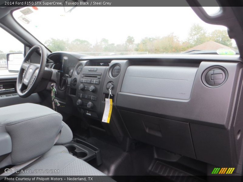Tuxedo Black / Steel Grey 2014 Ford F150 STX SuperCrew