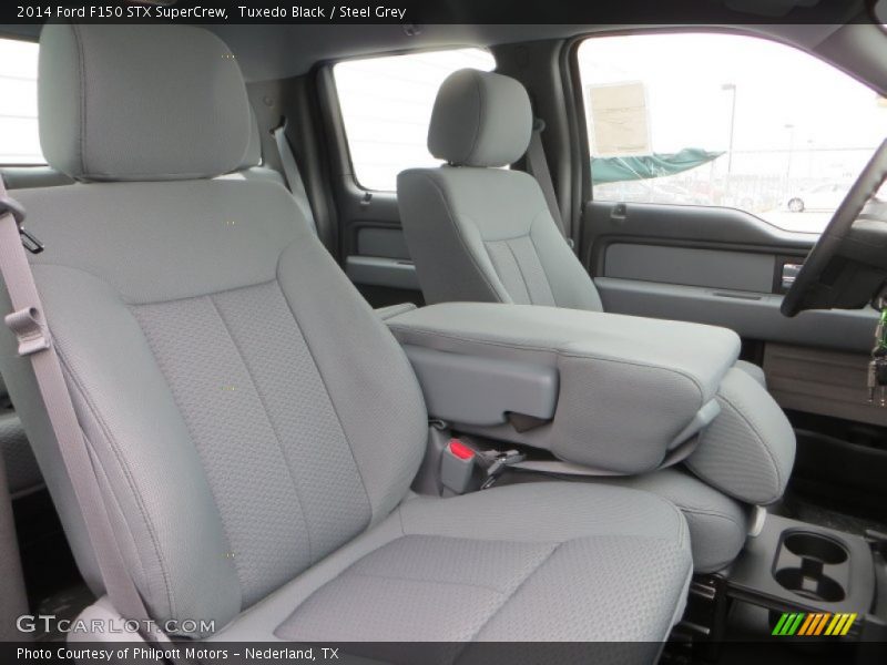 Tuxedo Black / Steel Grey 2014 Ford F150 STX SuperCrew