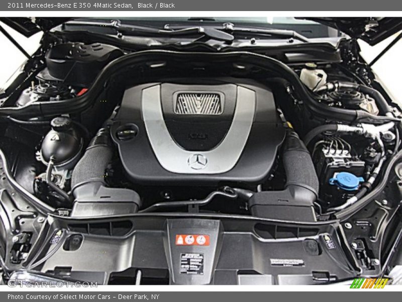 Black / Black 2011 Mercedes-Benz E 350 4Matic Sedan