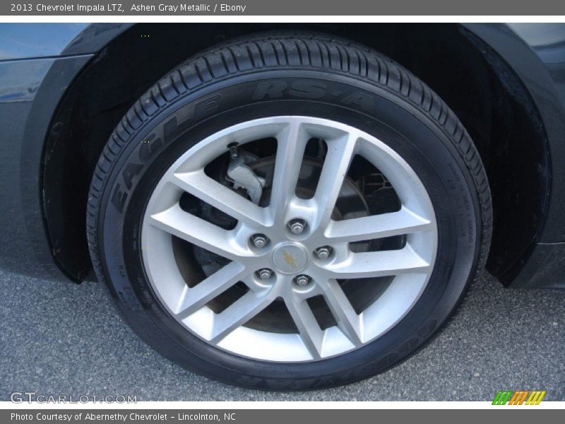 Ashen Gray Metallic / Ebony 2013 Chevrolet Impala LTZ