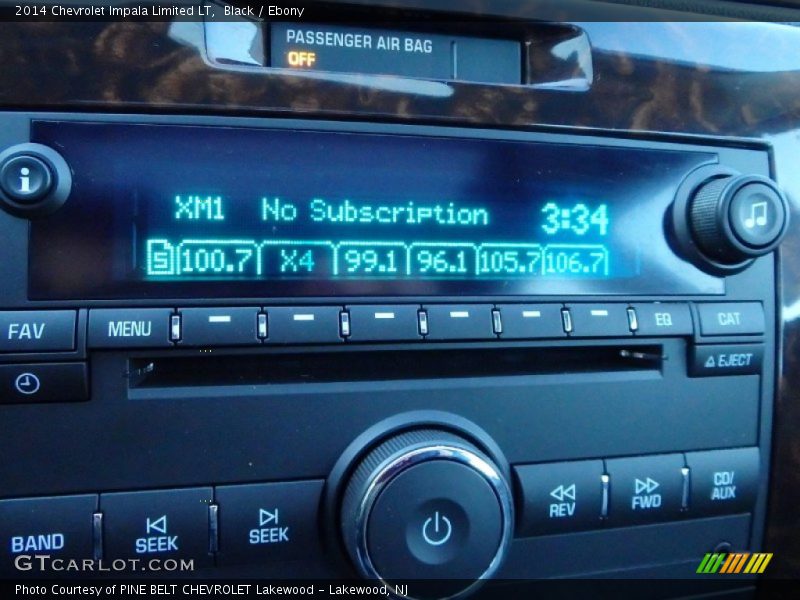 Audio System of 2014 Impala Limited LT