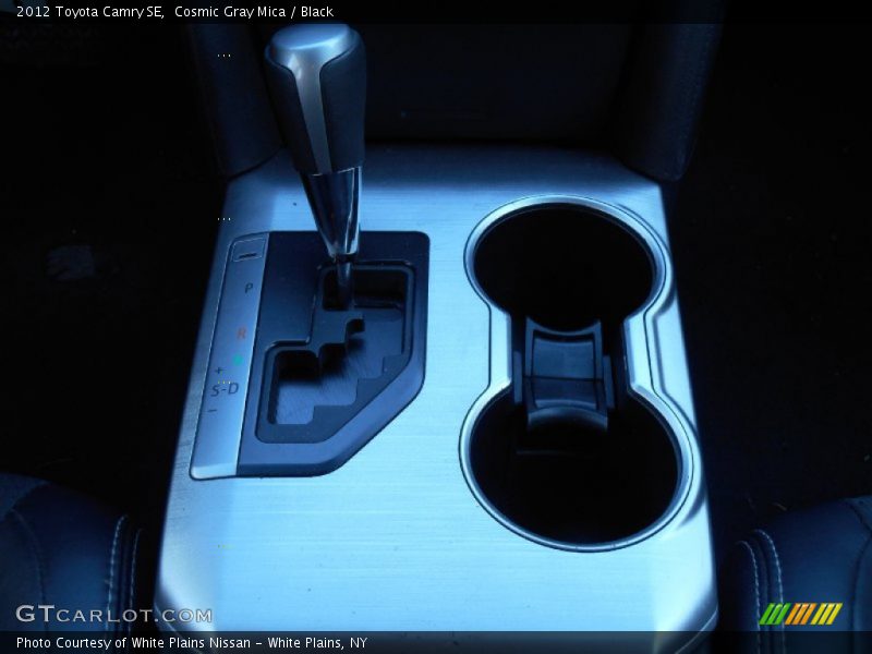Cosmic Gray Mica / Black 2012 Toyota Camry SE