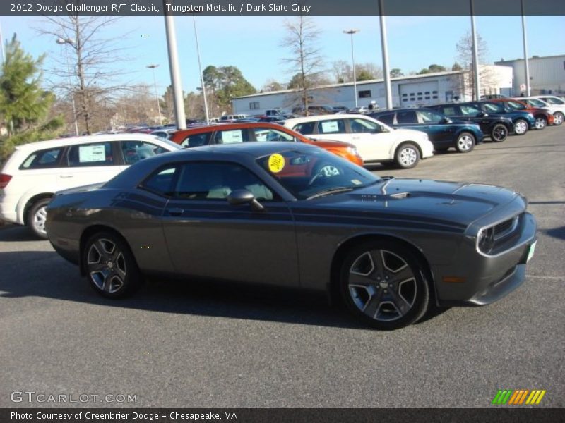 Tungsten Metallic / Dark Slate Gray 2012 Dodge Challenger R/T Classic