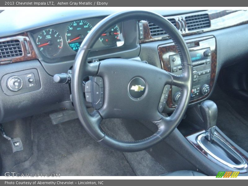 Ashen Gray Metallic / Ebony 2013 Chevrolet Impala LTZ