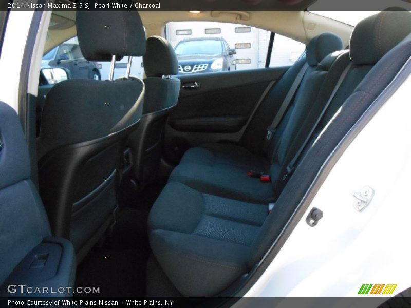 Pearl White / Charcoal 2014 Nissan Maxima 3.5 S