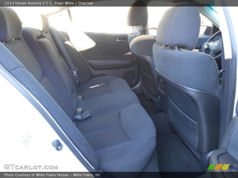 Pearl White / Charcoal 2014 Nissan Maxima 3.5 S